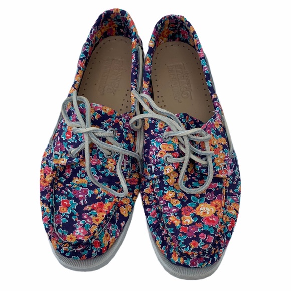 Sebago Docksides Loafers Tatum Print Size 9 Women - Picture 3 of 10